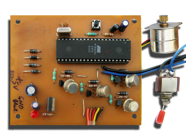 Stepper Motor Control using ATC Microcontroller